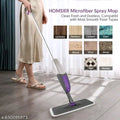 Spray Mop for Floor Cleaning – Refillable Bottle, 360° Swivel Head & Washable Microfiber Pad – Lightweight, Easy-to-Use Floor Cleaner for Home & Office Use