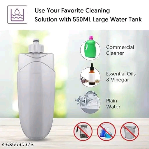 Spray Mop for Floor Cleaning – Refillable Bottle, 360° Swivel Head & Washable Microfiber Pad – Lightweight, Easy-to-Use Floor Cleaner for Home & Office Use